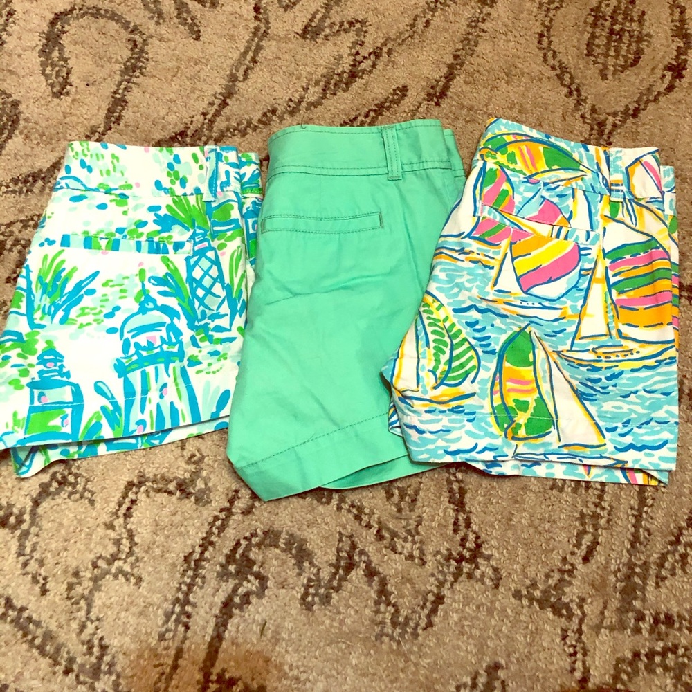 Lilly Pulitzer shorts bundle